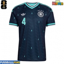 Deutschland Jonathan Tah #4 Auswärtstrikot WM 2026 Kurzarm